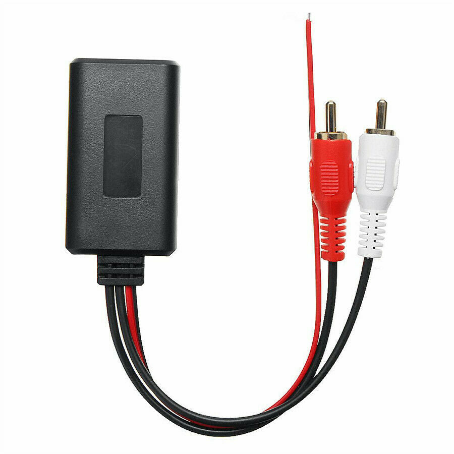Car bluetooth Wireless Connection Adapter For Stereo W/ 2RCA AUX IN Music Audio
