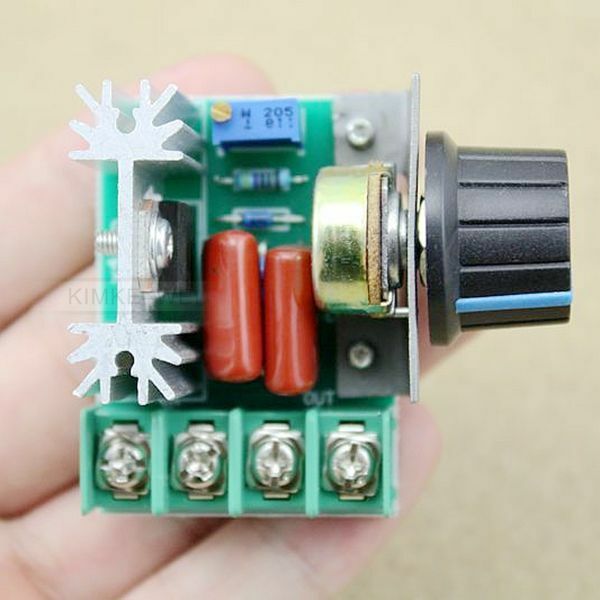 AC 220V 2000W SCR Voltage Regulator Dimming Dimmers Speed Controller Thermostat