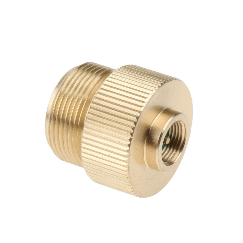 Camping Stove Connector Gas Tank Adapter Converter Propane Refill Connectors