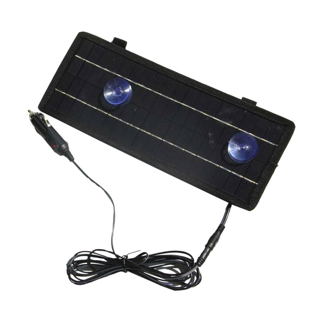 12V  /  4  .  5W     Solar     Pannel     Battery     Charger     Car