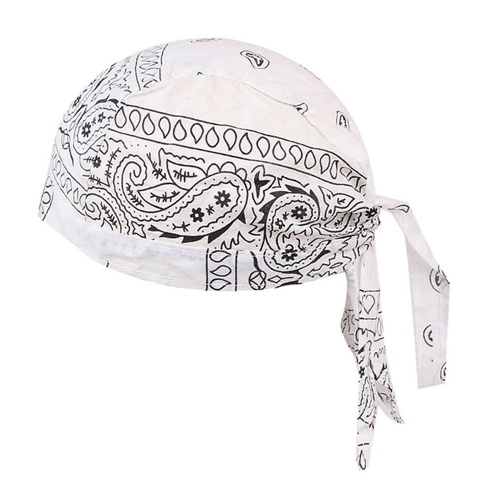 2 Pieces Men's Turban Hat Chemo Cancer   Durag Beanie Hat Head Scarf Cover