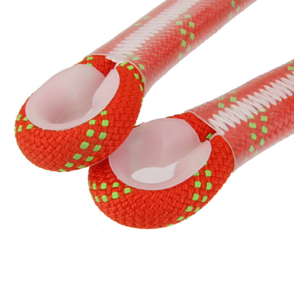 100cm Orange Rock Climbing Mountaineering Fall Protection Rope