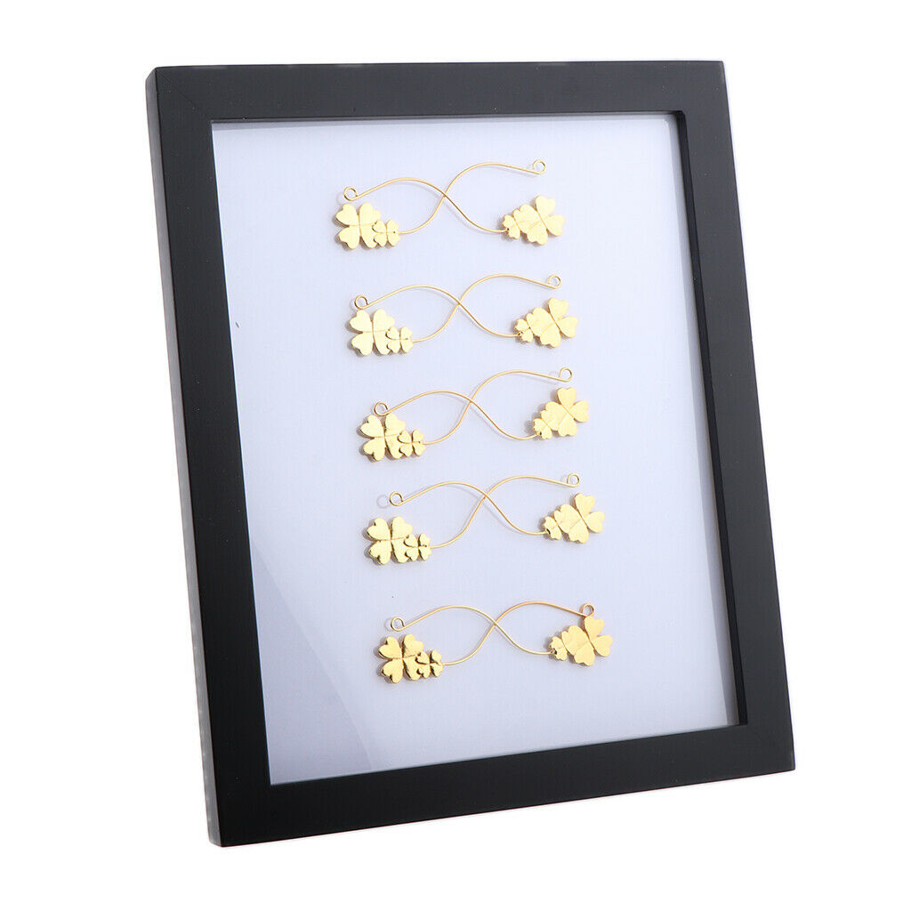 Wood Frame False Eyelash Storage Case Lash Extension Organizer Display Stand F