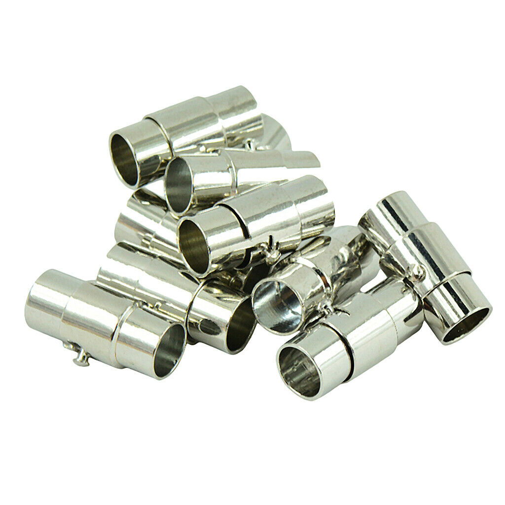 Set of 10 Metal Clasp Chain Clasp  for Leather Cord