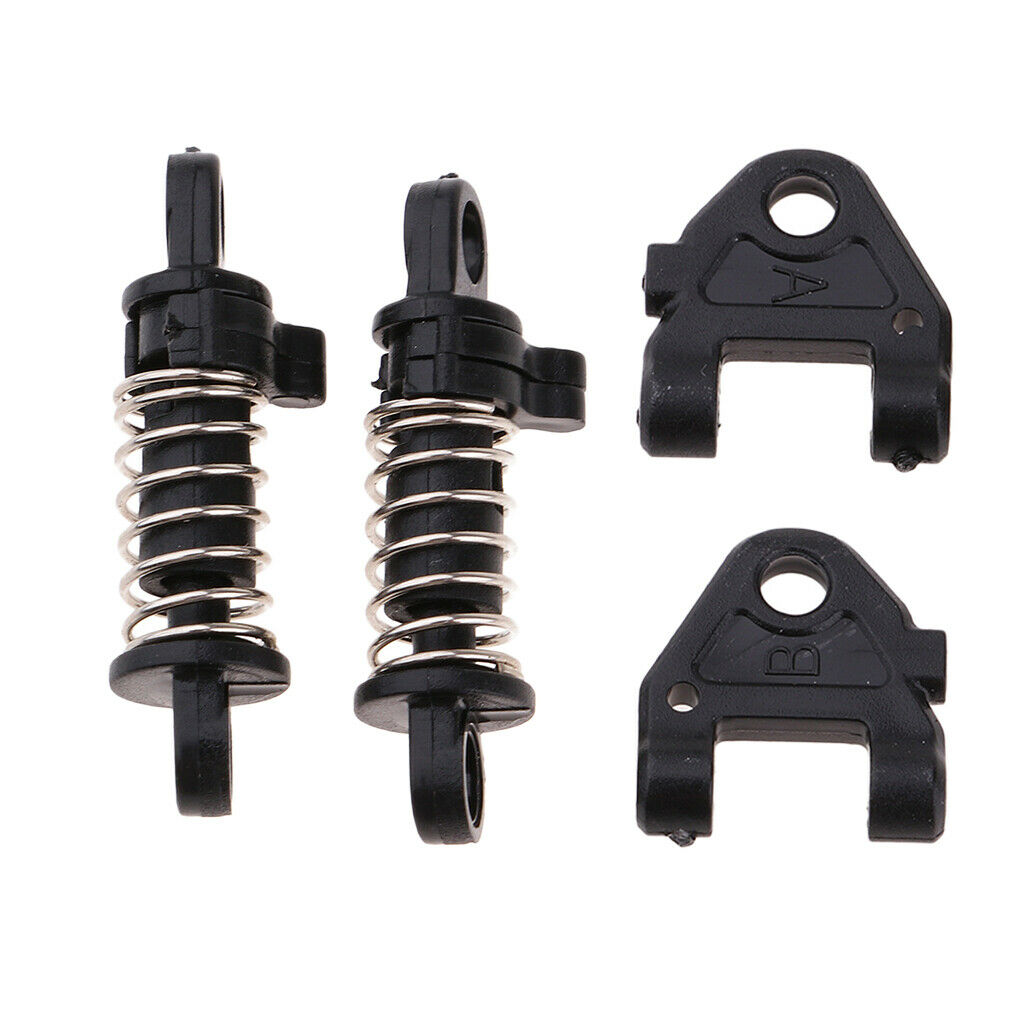 RC Car Lower Arms + Shock Absorber Bumpers for Wltoys P929 RC Monster Truck K969