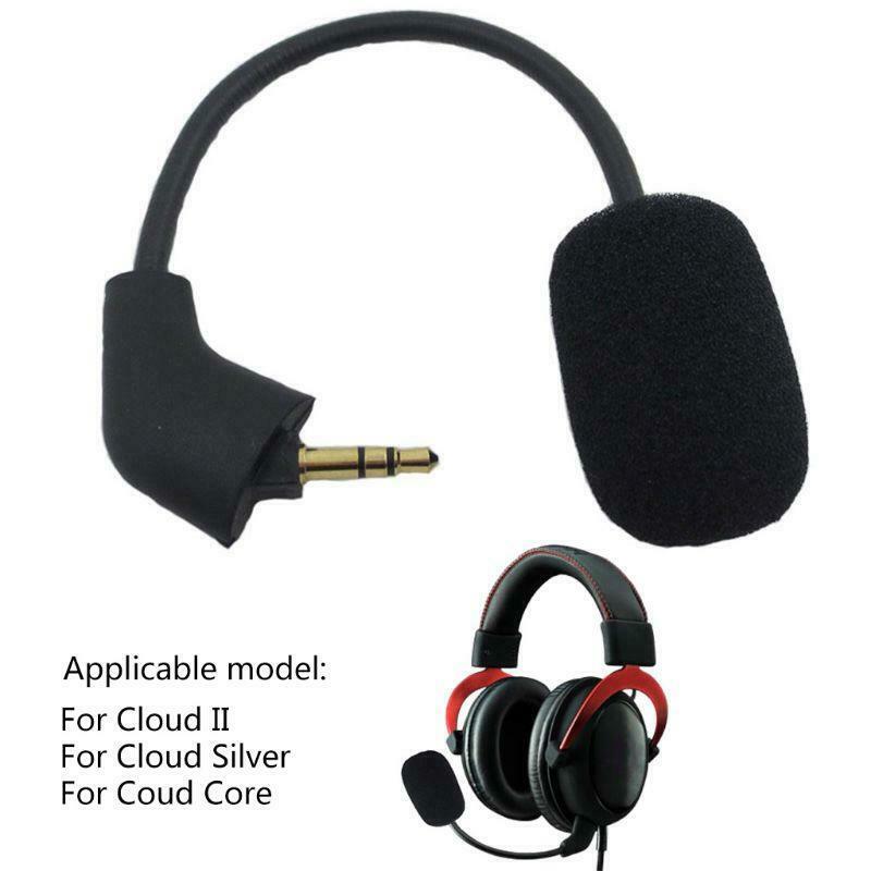 Replacement Game Mic 3.5 Mm Microphone for Hyperx II Gaming Headsets Headphones