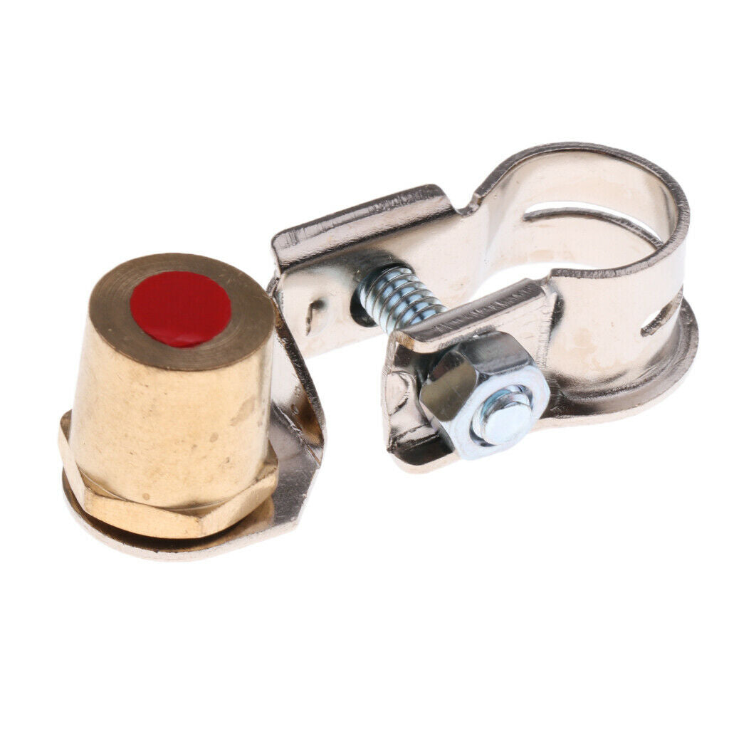 Set of 2 Adjustable Positive Negative Car Battery Terminal Clamp Clips