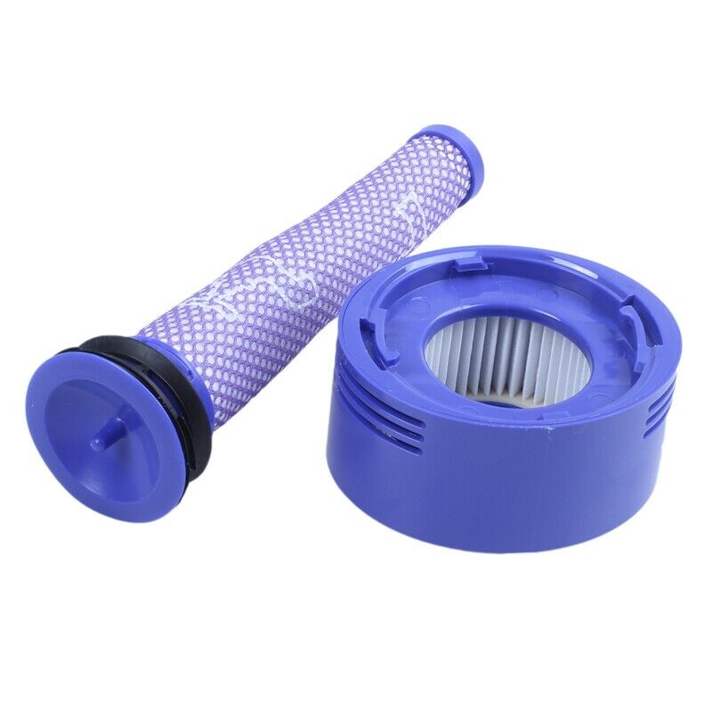2 Pack Replacement for Dyson V8 Pre Filter + HEPA Post Filter, Compatible DysoA5