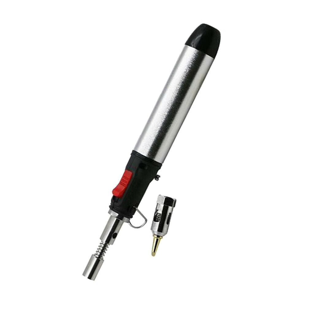 Pen-Shape Cordless Gas Soldering Iron Tool 3 in 1 Self Ignite Welding Torch