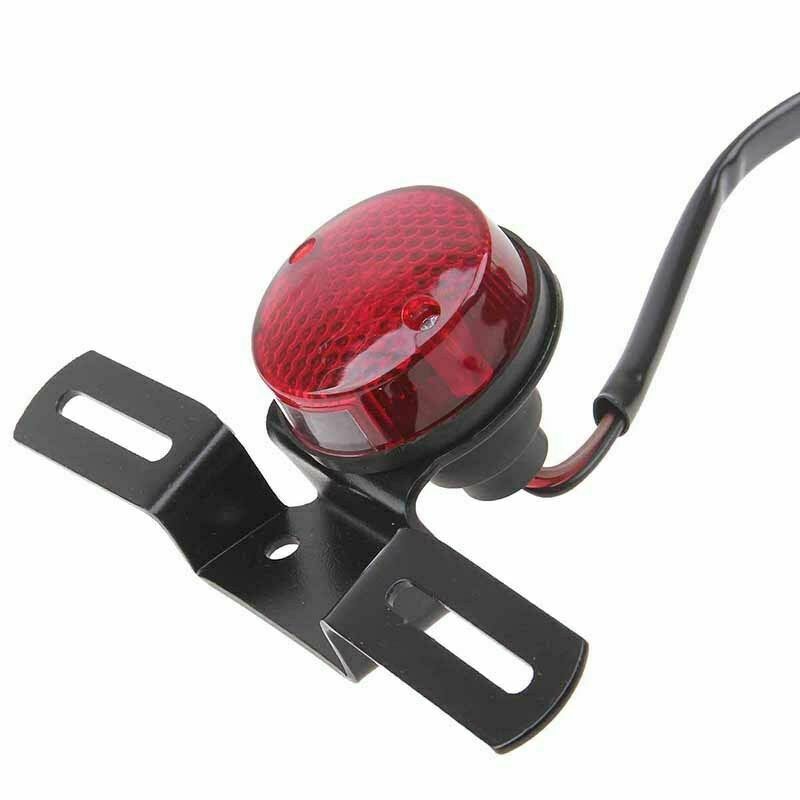 Rear Tail Brake Stop Running Light 12V Universal Fit For Motorcycle Sport Bikes