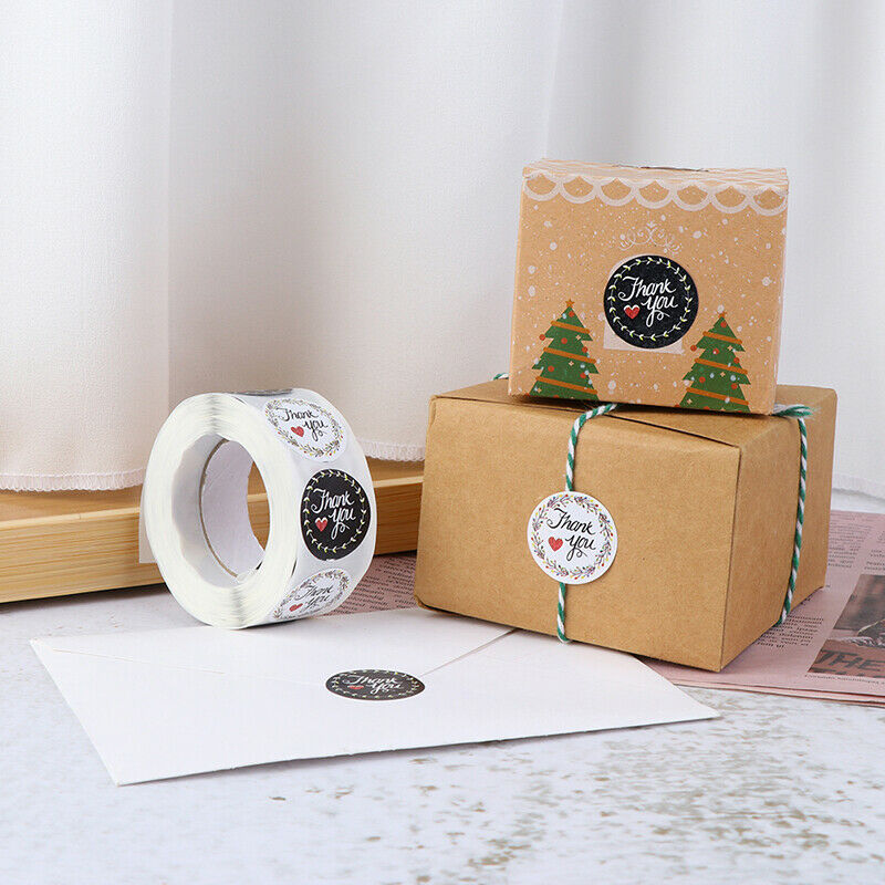 500 Pcs Thank You Stickers Seal Labels Scrapbooking Envelopes Seal Sticke.l8
