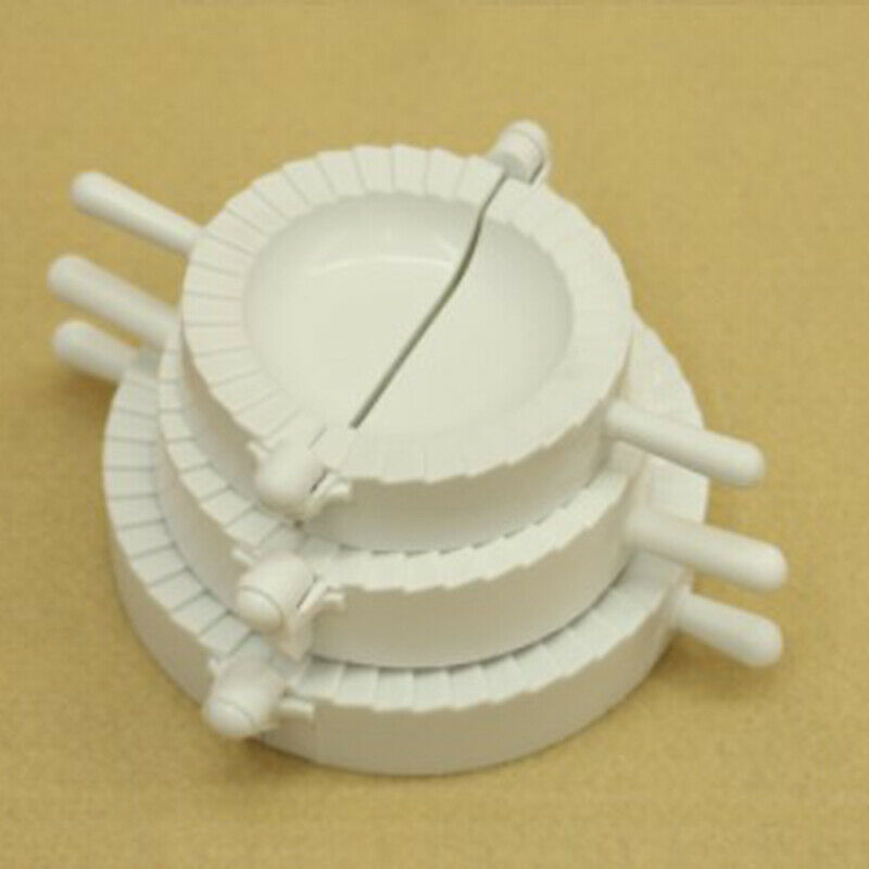 Dumpling Molds Plastic Dough Press Dumpling Mold Chinese Food Jiaozi Mak.l8