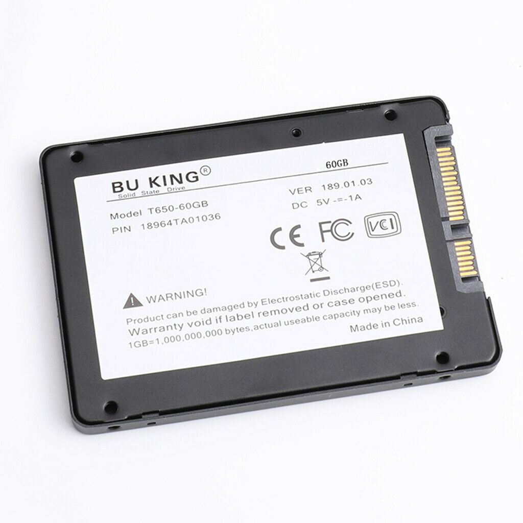 2.5 inch 60GB SATA 3 Internal Solid State Disk TLC SSD 6Gb/s High Speed