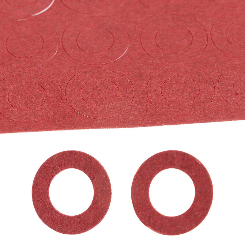 100x Insulation Gasket Barley Paper Glue Fish Electrode Insulated Pads For 1 WF