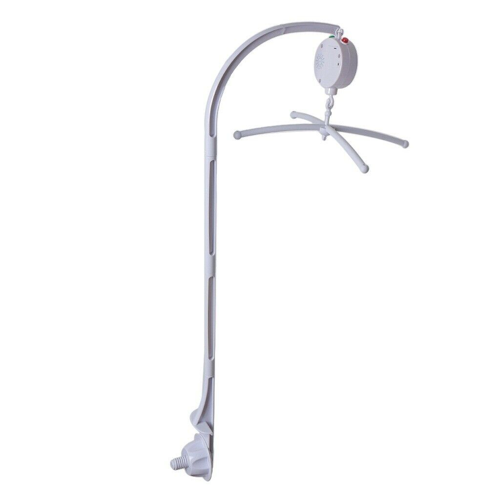 Baby Crib Musical Mobile with Arm Holder, Battery-Operated Music Songs, Create a