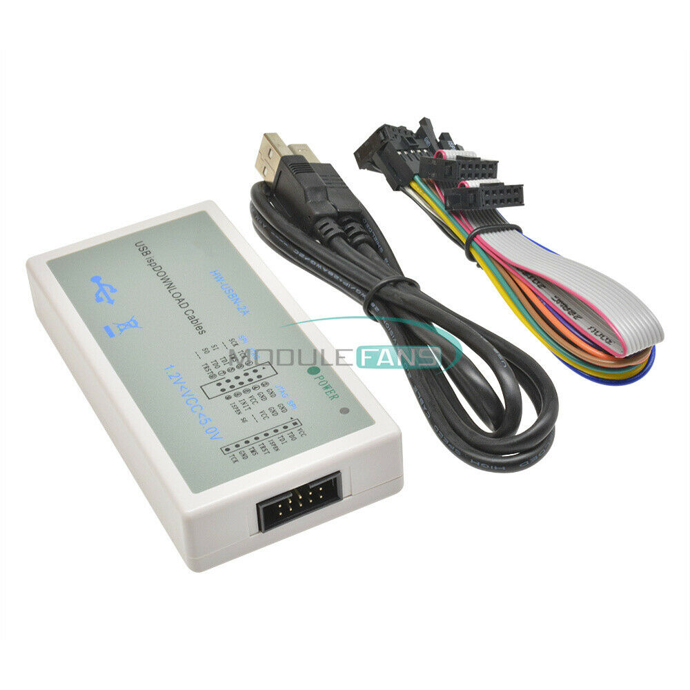 USB Downloader FPGA CPLD Jtag ISP Programmer ispDownload Cable HW-USBN-2