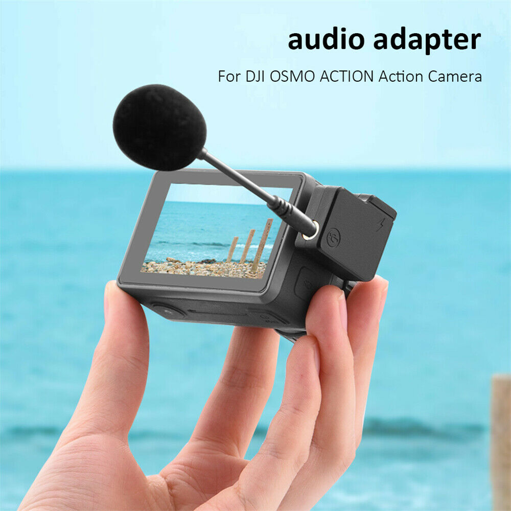 3 in 1 Charging /Audio /Transfer Adapter Connector For DJI Osmo Action Camera