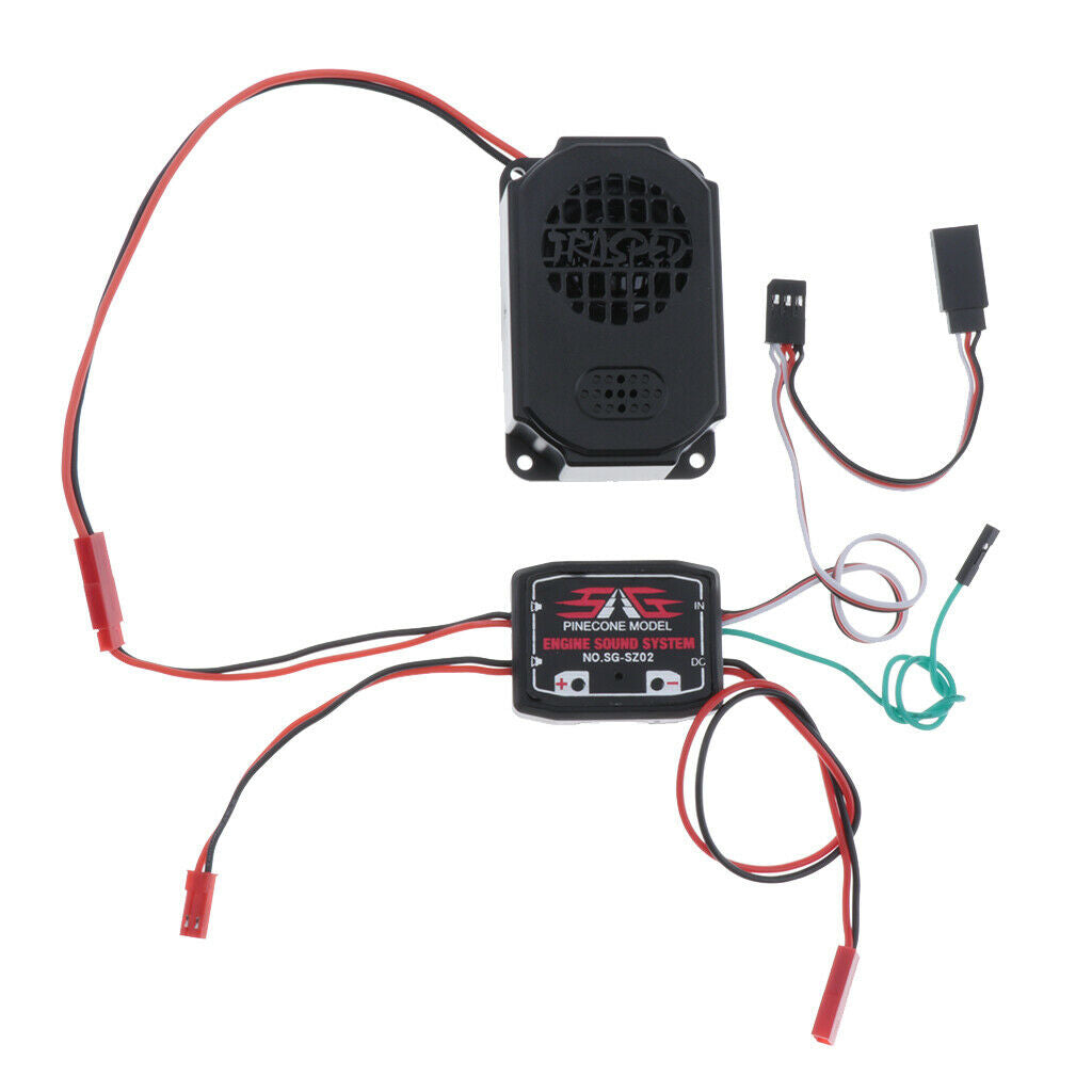 1:10 RC Loudspeaker Sound With IC Control Module for HG-P408 RC Truck Accs