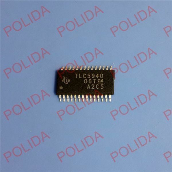 10PCS LED DRIVER PWM CONTROL IC TI HTSSOP-28 TLC5940PWP TLC5940PWPR TLC5940