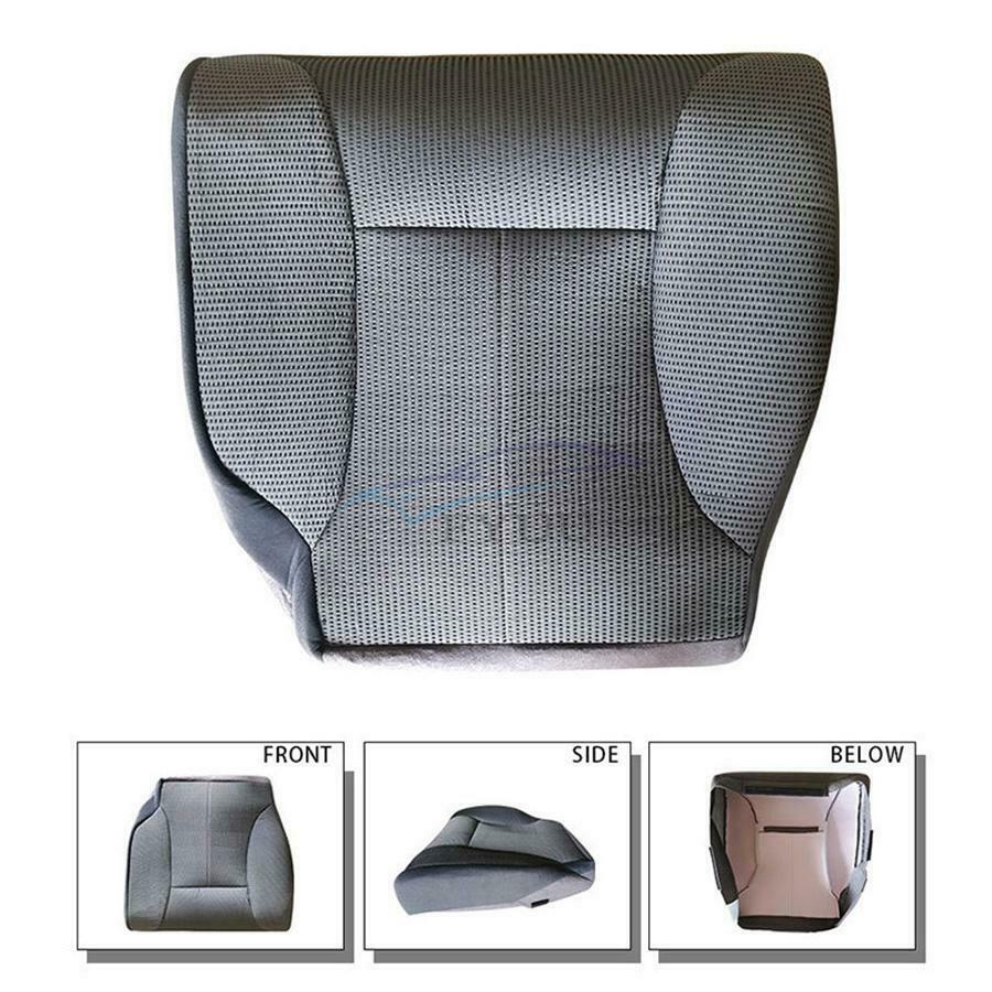 For Dodge Ram 1500 2500 3500 Gray Durable Driver Side Bottom Leather Seat Cover