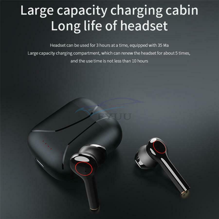 Black 35mAh Bluetooth 5.0 Headphone One-step Pairing Wireless Stereo Earphones