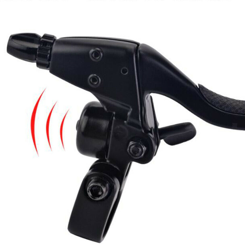 Aluminum Alloy Bike Brake Levers MTB Road Bike Brake Levers with Ring Bell