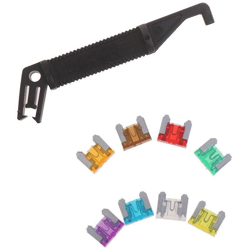 100x Micro Auto Car Low Profile Mini Blade Fuse Kit 3A5A7.5A10A15A 20A25A3  SJ