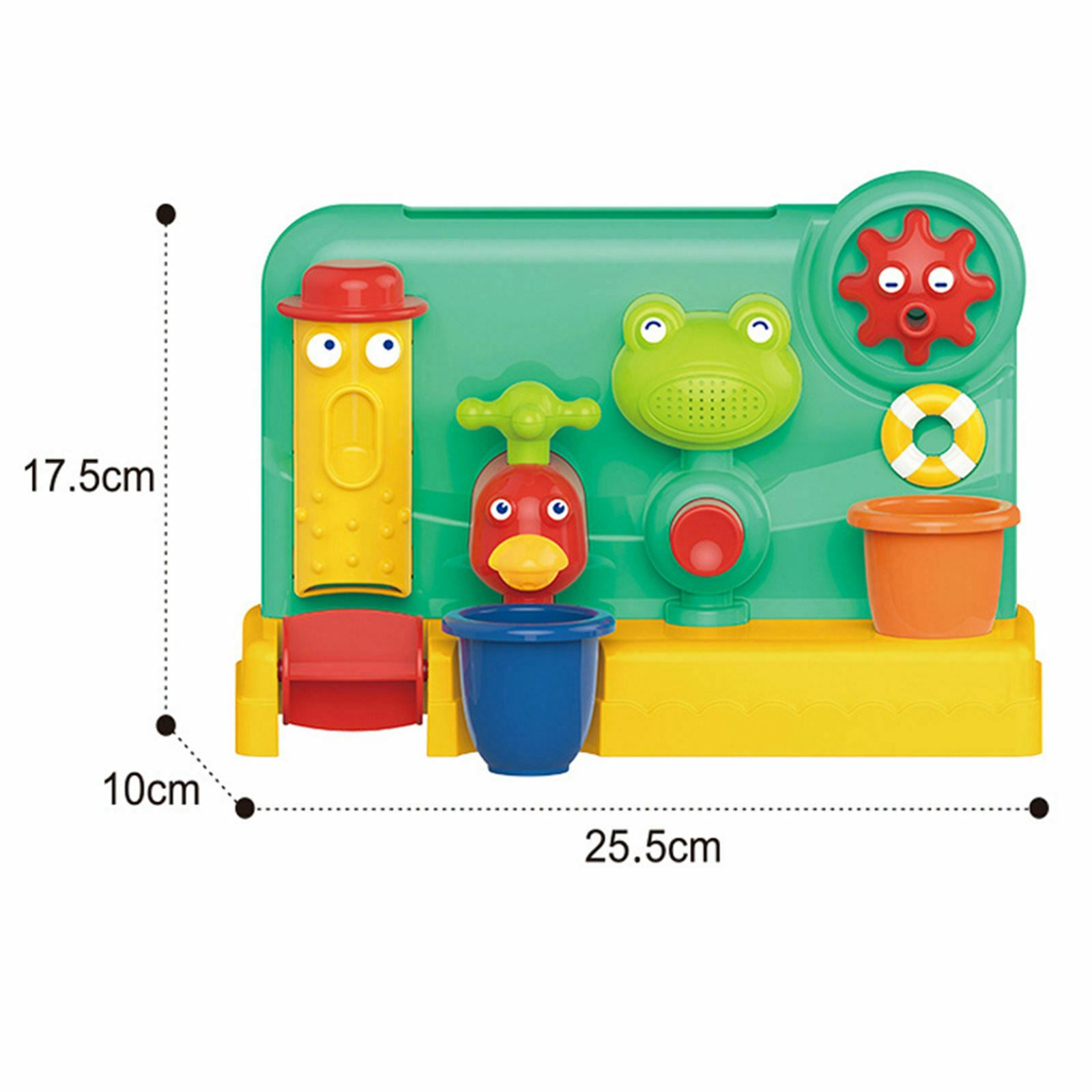 Baby Bath Toys Multicolor Fill Spin and Flow Suction Cup for Kids Boys