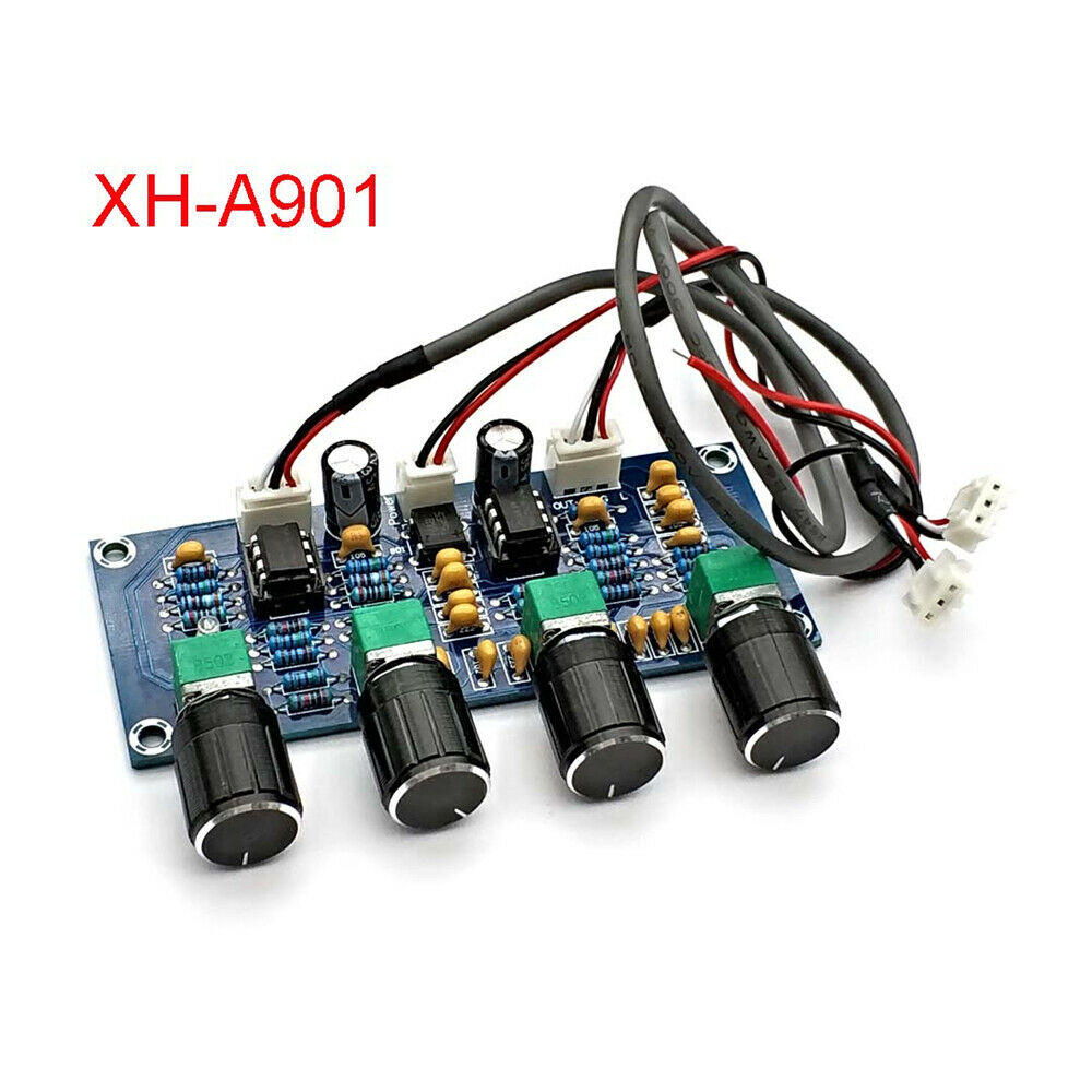 XH-A901 Tone Board Preamp with Treble Bass Volume Adjustment Pre-amplifier
