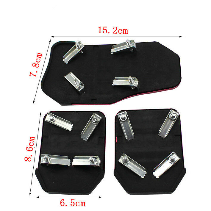 Non-Slip Car Pedal Foot Treadle For Manual Transmission Brake Clutch Accelerator
