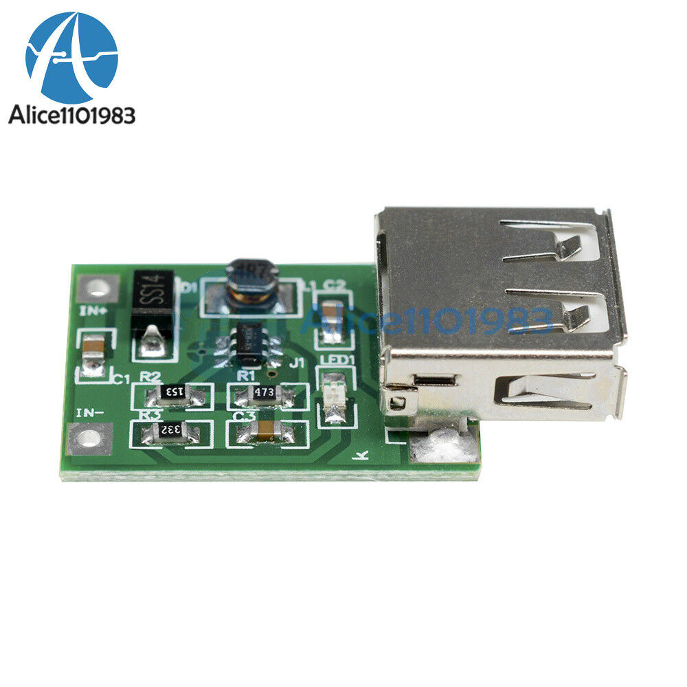 DC-DC 0.9V-5V to 5V 600MA Step-Up Booster USB Mobile Power Supply Module