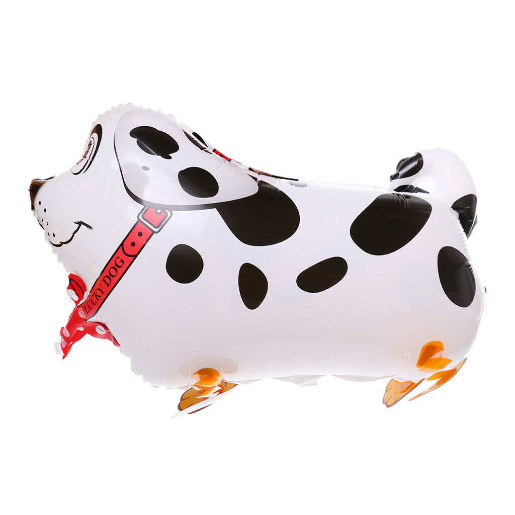 Walking Spotty dog Balloon Pet Animal Helium  Kids Party Toys