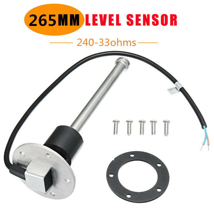 240-33 ohms 265mm Water Fuel Level Sender Boat Truck RV Water Level Gauge Sensor