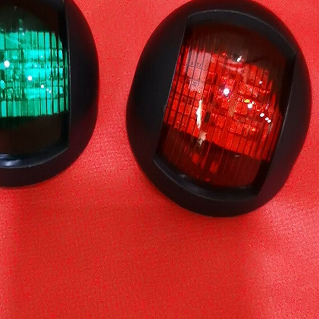2pcs LED Marine Boat Navigation Lamp Waterproof IP66 for Fishing Truck