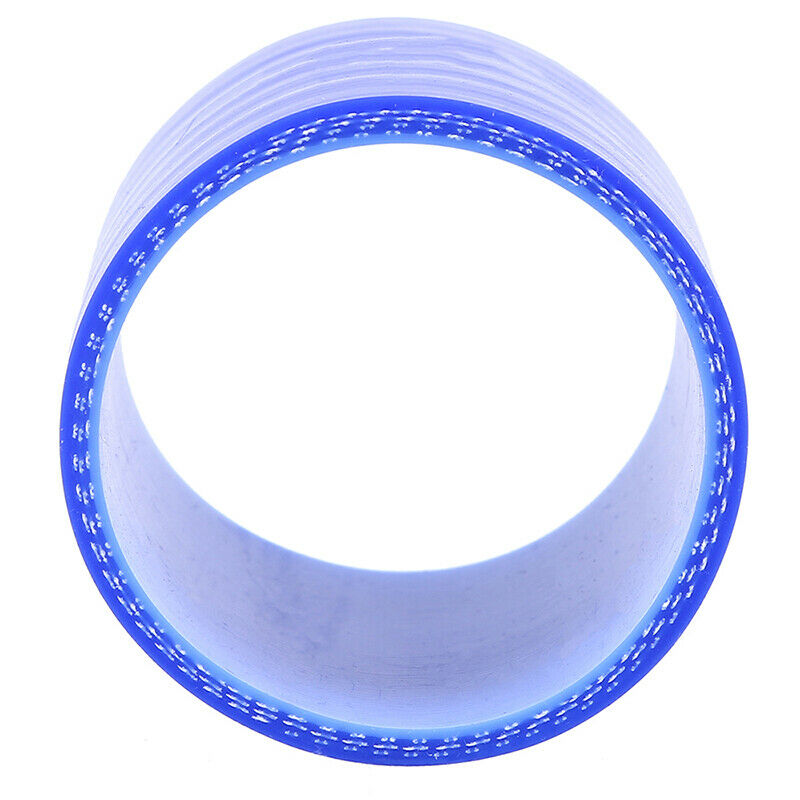 3"/60mm Blue Car Truck Silicone Hose Diameter Intake Pipe Straight Universal