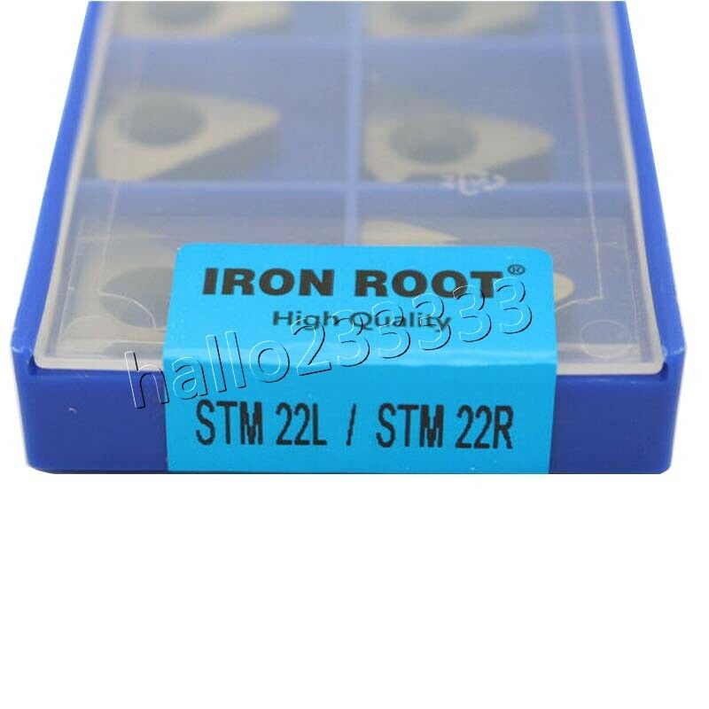 10 pcs STM22L Carbide Inserts Shims Seats Plate For 22IRAG60/22NR AG60 Holder