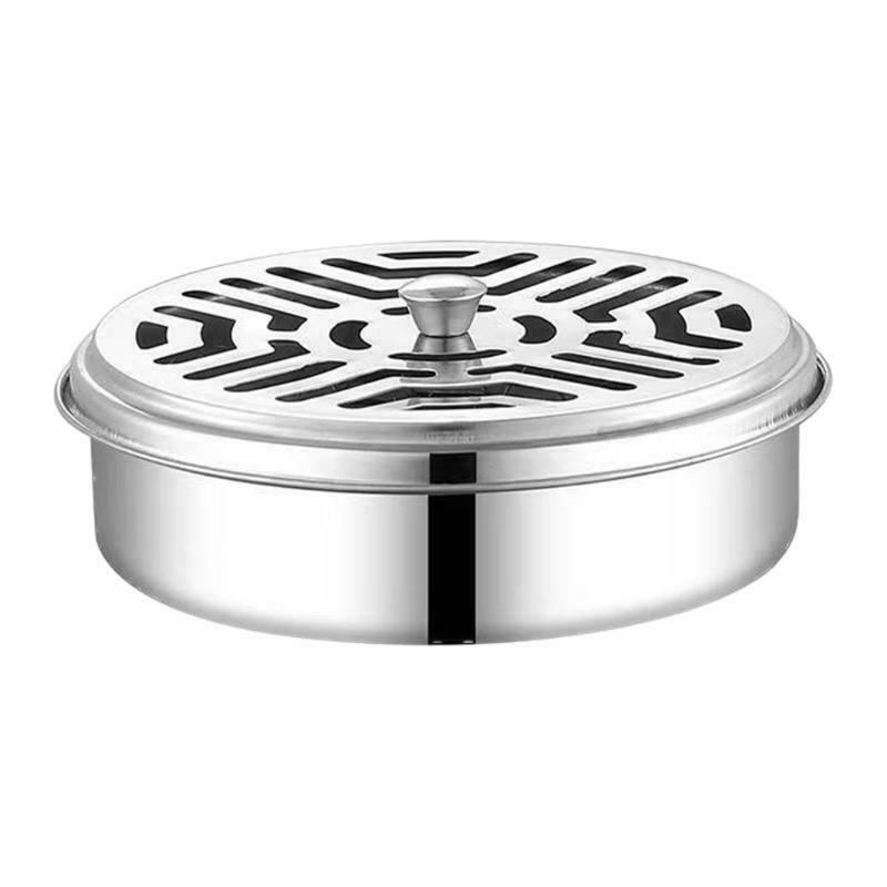 Mosquitoes Coils Holder Stainless Steel Repellant Rack Mosquitoes Incense Burner