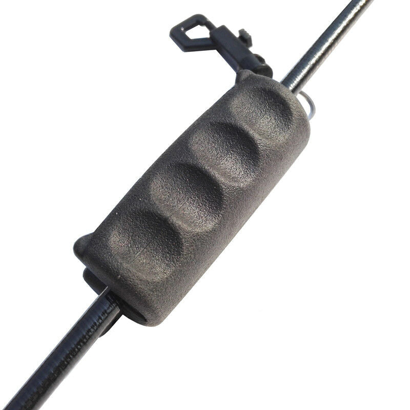 1pc Archery Arrow Puller Silicone Remover Target Bow Shooting Keychain Black