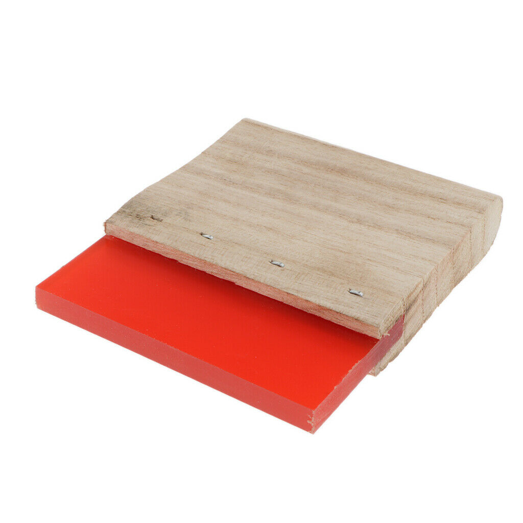1 Packs Screen Printing Squeegee Blade Wearproof Silk Ink Scraper Tools