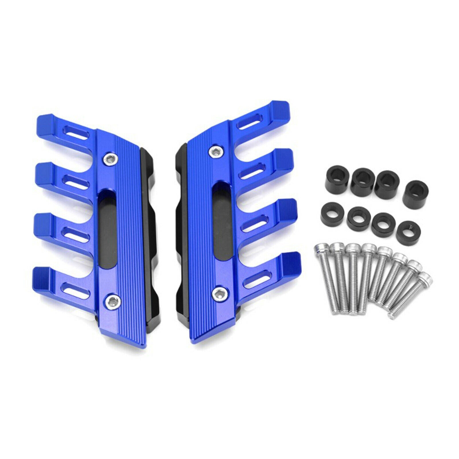Front Slider Protection Guard Cover Trim Fits For Kawasaki Z750 Z800 Blue