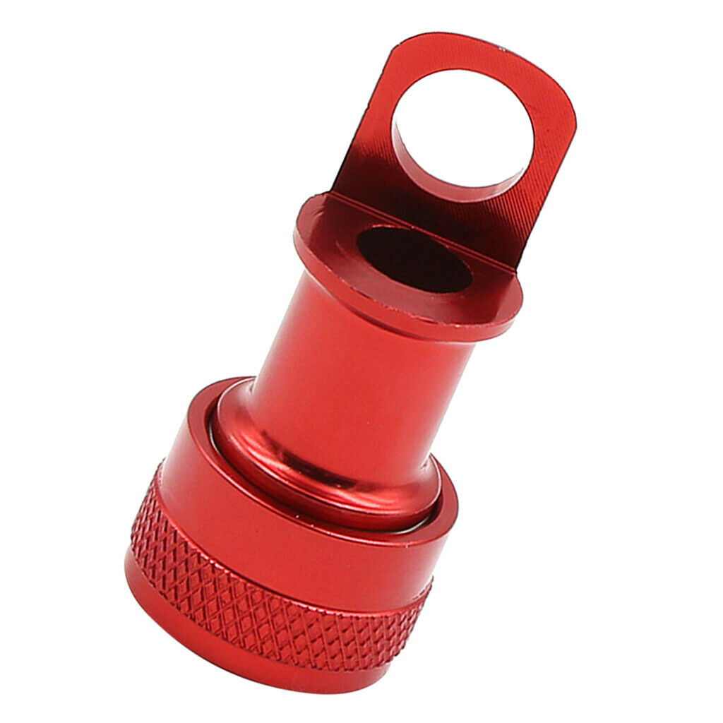 Aluminum Alloy Bike Quick Release Pedal Bracket 10mm for Foldable Bikes Red