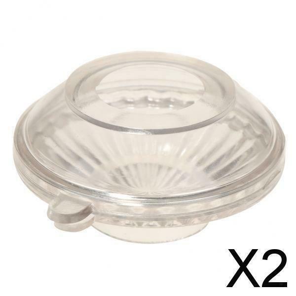 2X Plastic Flat Round Shape Candle Mould Soap Mold for Candle Making 55x28mm