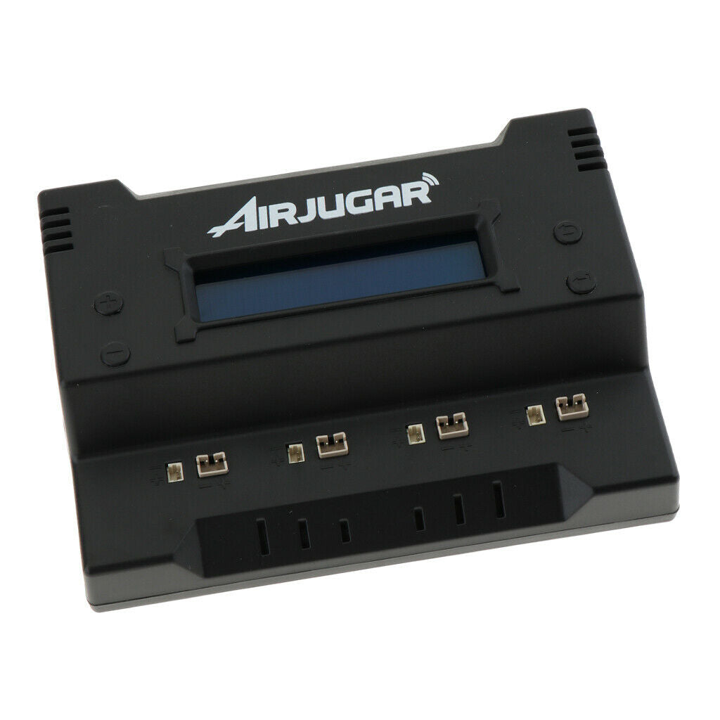 4 Port Intelligent Battery Charger 1602 LCD Display