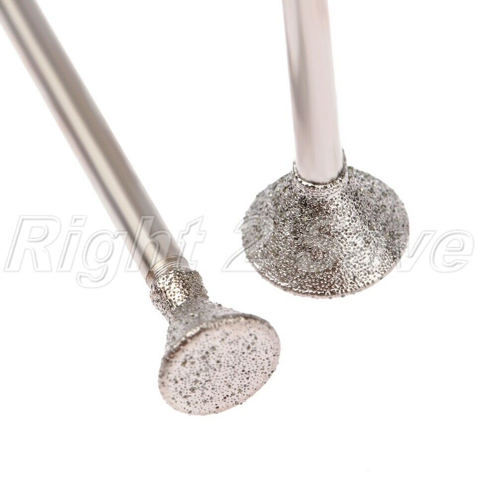 10pcs 1-8mm C3 head Jade Amber Carving Grinding Needle Electric Mill Drill Tool