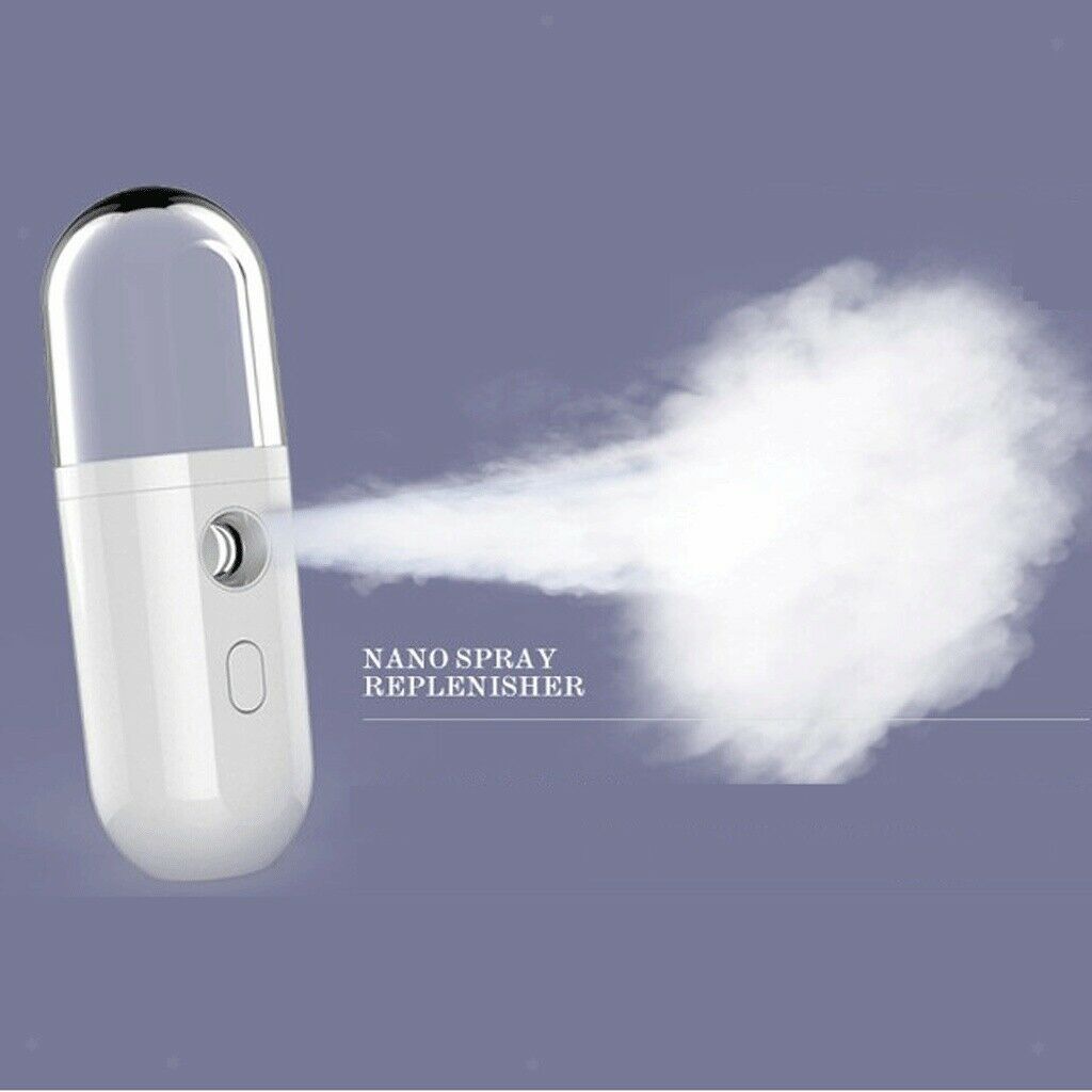 Portable Handy Facial Mister Humidifier 30mL Spa Face Spray Machine Salon