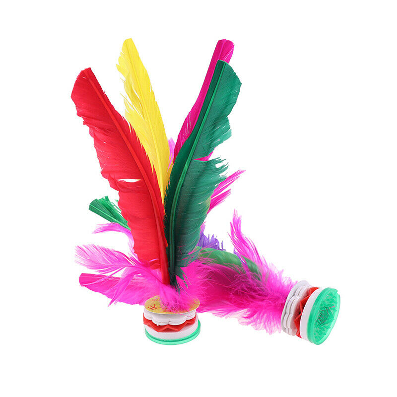 2pc China Jianzi Fancy Shuttlecock Fitness Entertainment For Physical ExerciBDD