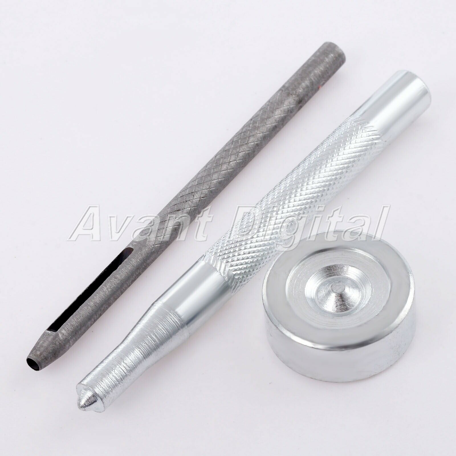 17mm 40Sets Snap Fastener Buttons + 3Pcs Tools Press Studs Sewing Leather Craft