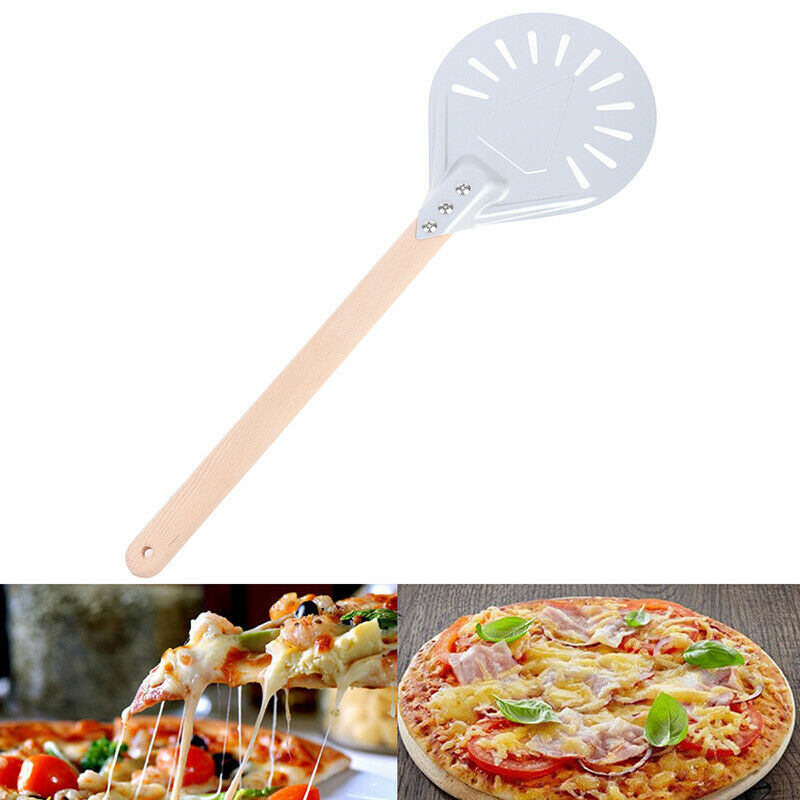 Perforated Pizza Peel 7" Pizza Turning Peel for Homemade Pizza bread BakersBDAU