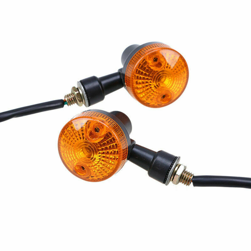 4pcs Black Turn Signal Dual Sports Motorcycle Dirtbike light blinker mx