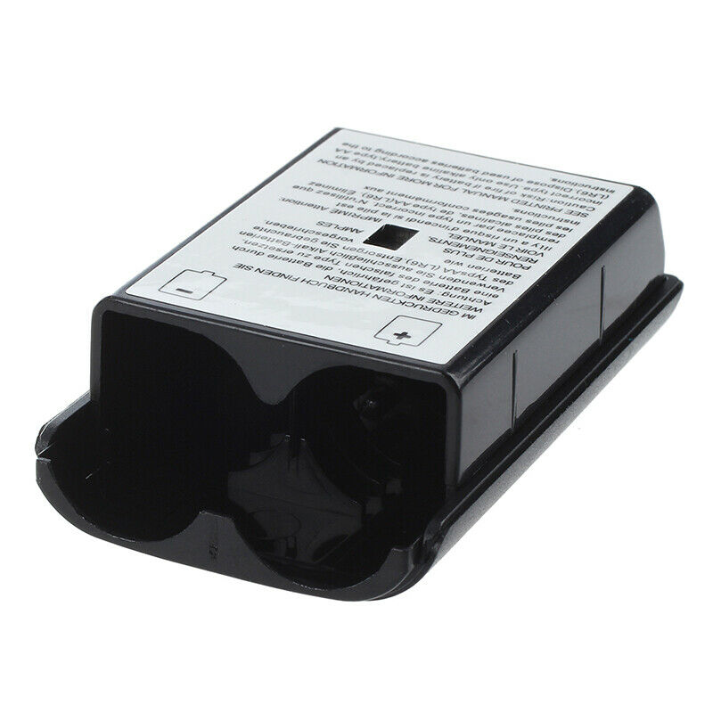 Lid Cover Case Cover Case BLACK Battery for Microsoft Xbox 360 Controller I7Z3